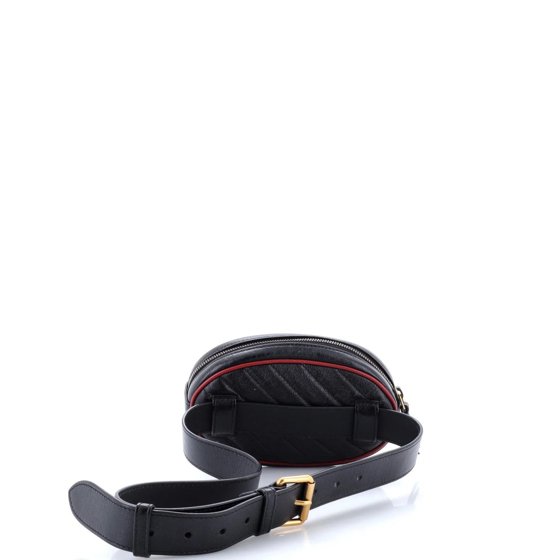 Leather Gucci GG Marmont Belt Bag Diagonal Quilted - 3
