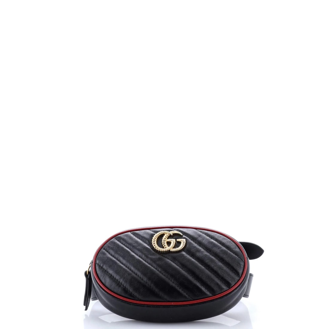 Leather Gucci GG Marmont Belt Bag Diagonal Quilted - 4