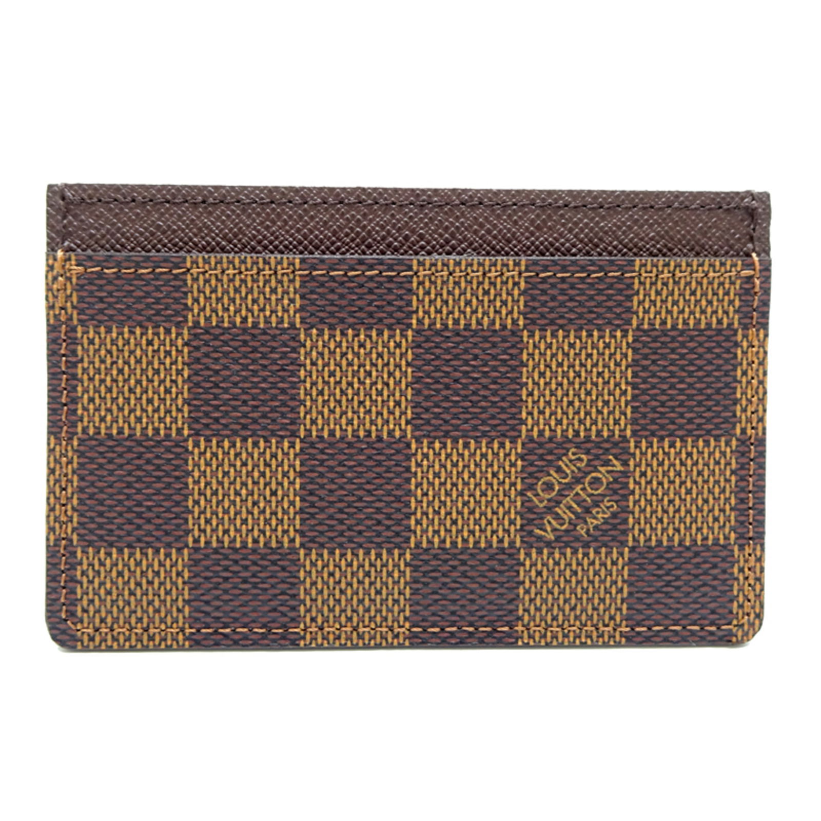 Canvas Louis Vuitton Card Case Damier - 2