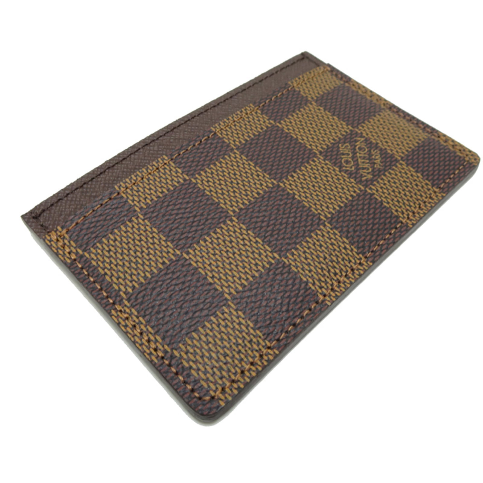 Canvas Louis Vuitton Card Case Damier - 3