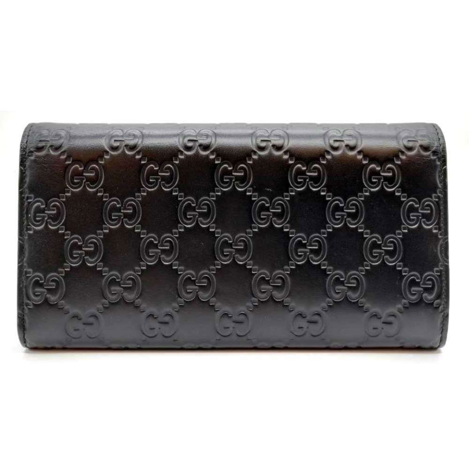 Leather Gucci Long Wallet (Bi-Fold) - 2