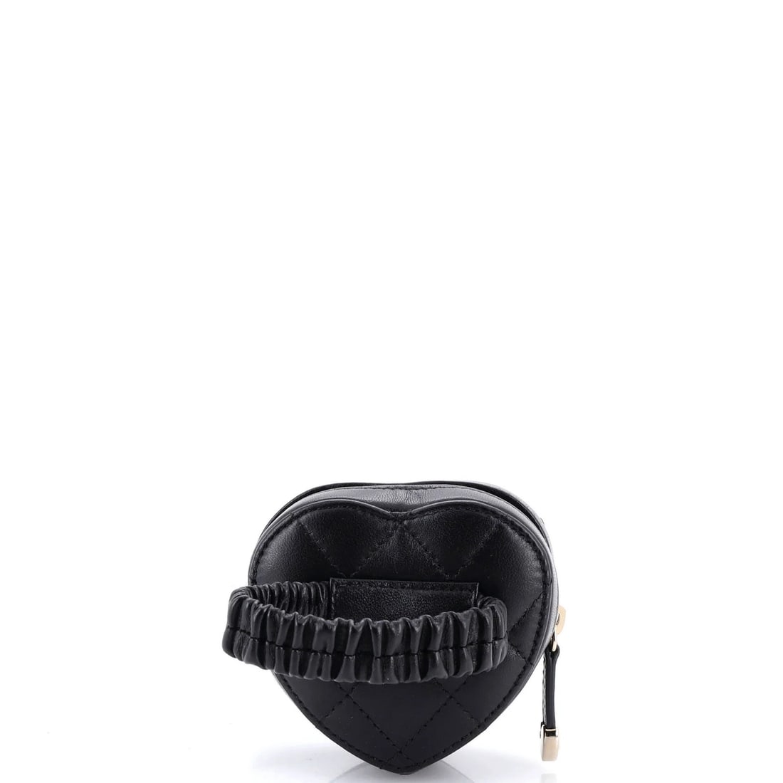 Lambskin Chanel CC in Love Heart Arm Zip Coin Purse Quilted - 4