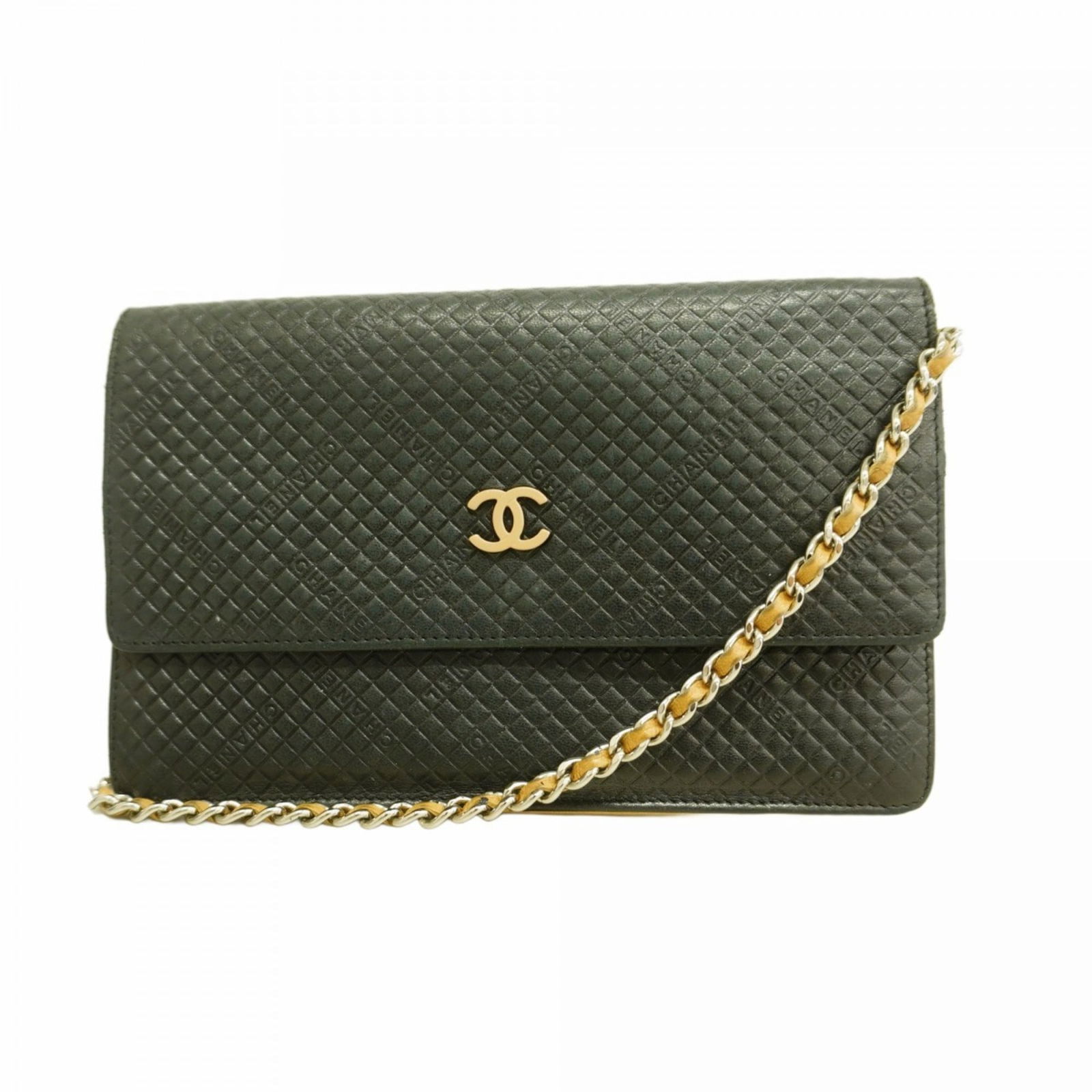 Leather Chanel Chain/ Shoulder Wallet: Leather Chanel Chain/ Shoulder Wallet This listing features Leather Chanel Chain/ Shoulder Wallet. Item specifics are provided below. Item Specifics: Brand: Chanel Type: Chain/Shoulder Wallet