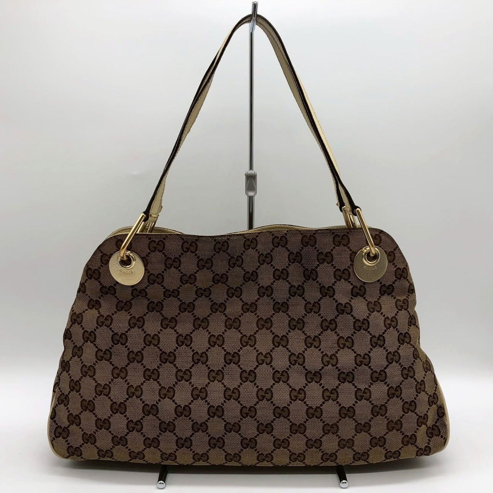 Tote Bag Gg Canvas - Gucci Handbag - 2