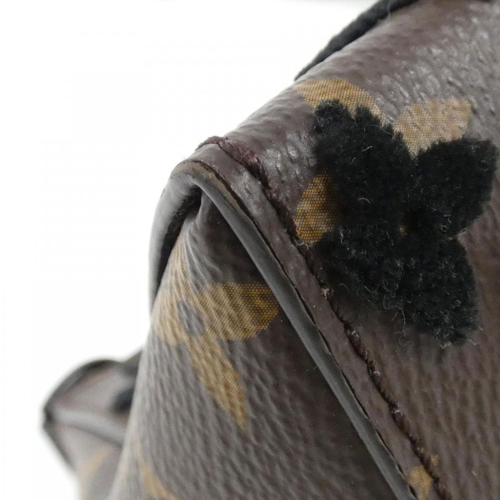 Canvas Louis Vuitton Shoulder Bag Coated - 3