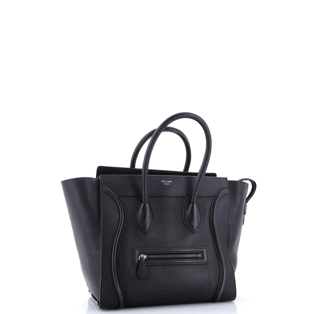 Mini Celine Luggage Bag Grainy Leather - 2