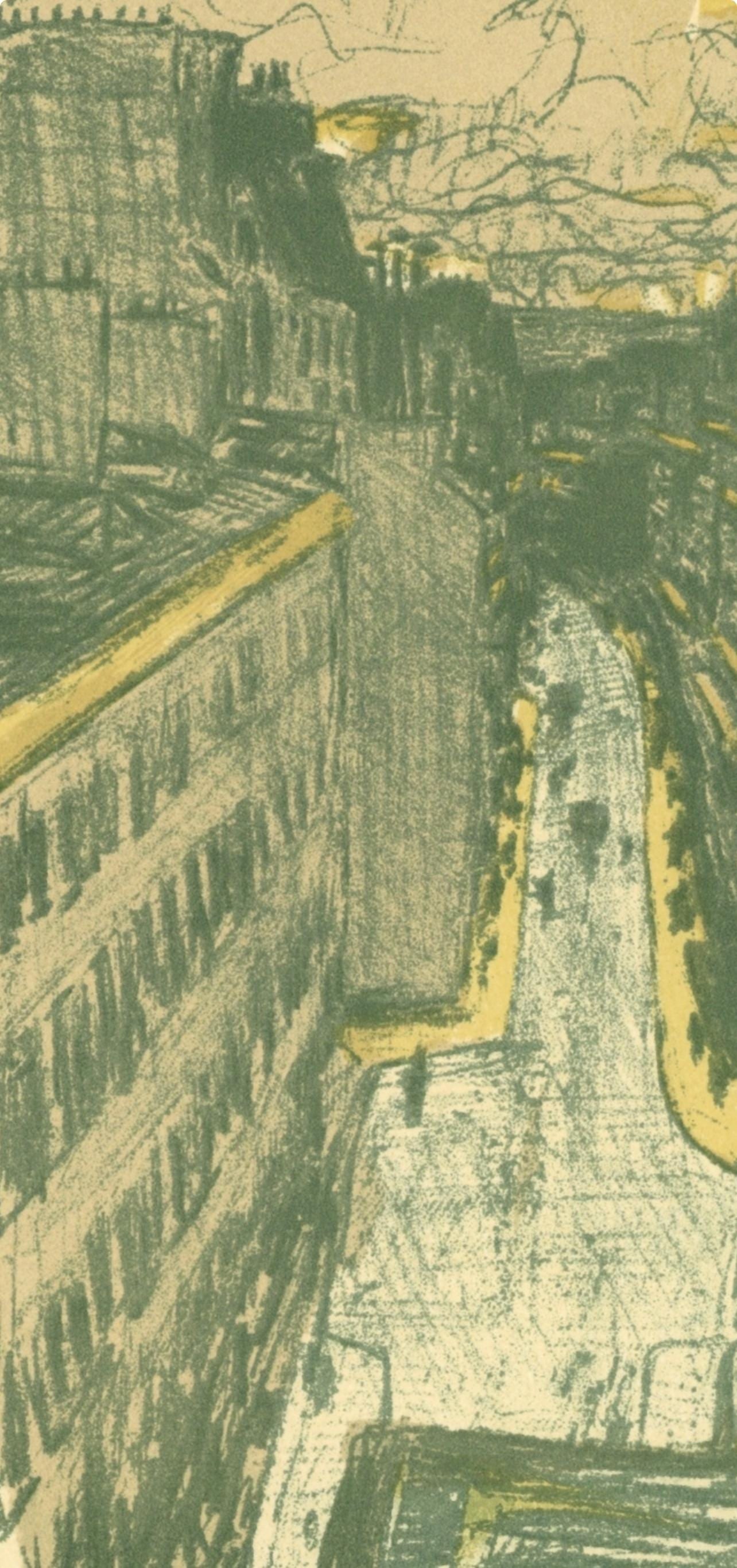 Lithograph - Pierre Bonnard - Rue vue den haut - Bonnard Lithographe - 2