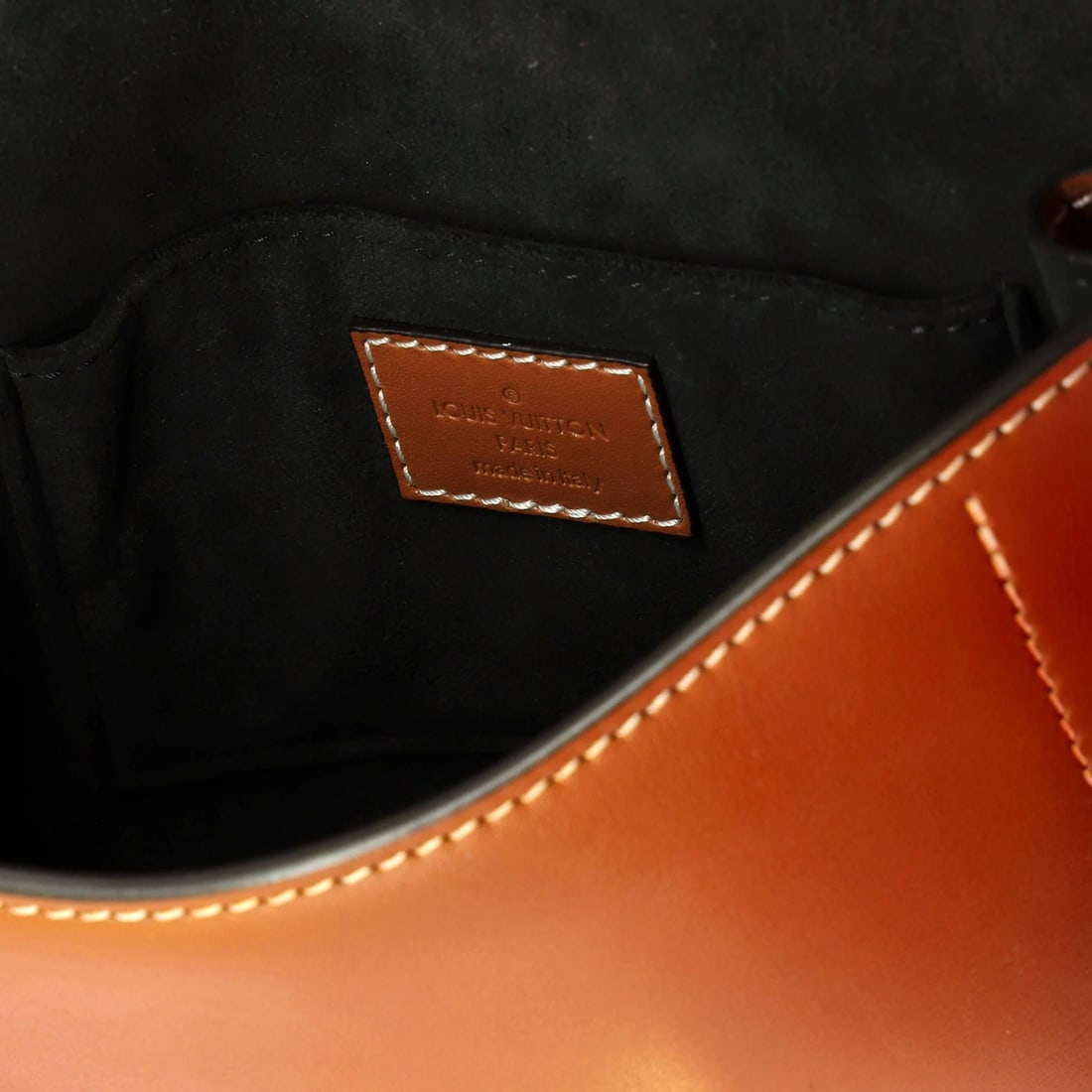 Canvas Louis Vuitton Biface Handbag Leather and Reverse Monogram - 6