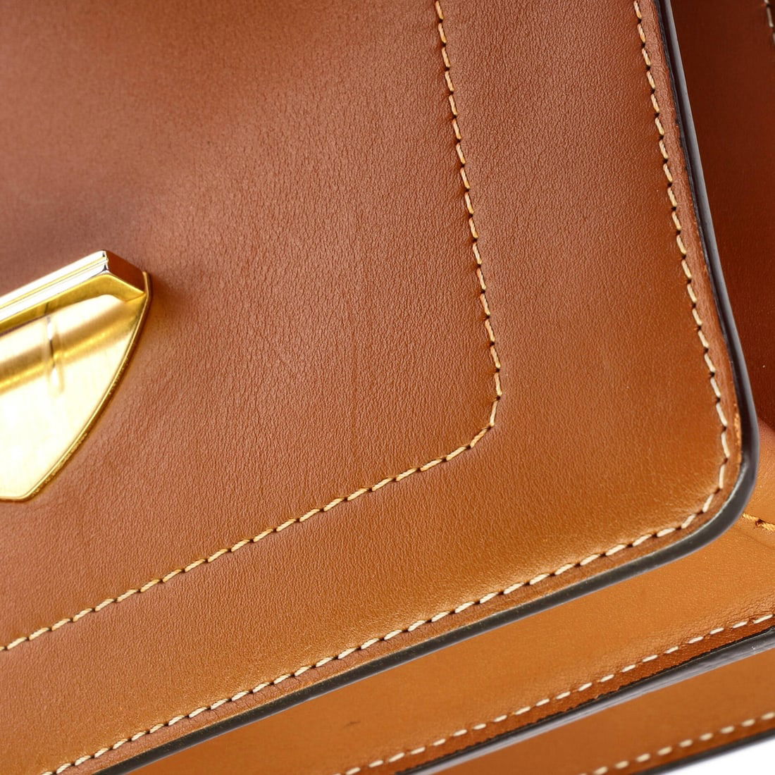 Canvas Louis Vuitton Biface Handbag Leather and Reverse Monogram - 7