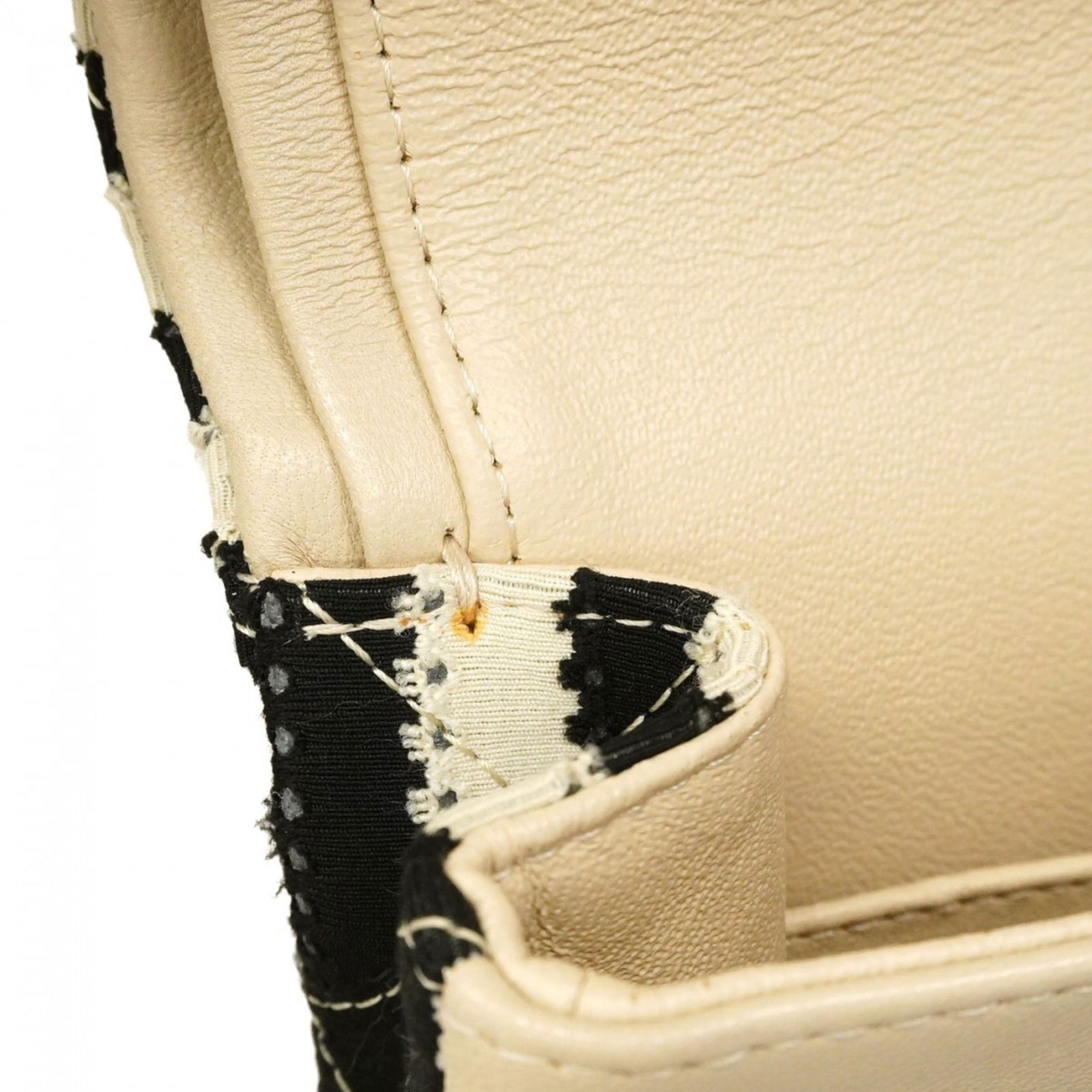 Cotton Chanel Shoulder Bag - 8