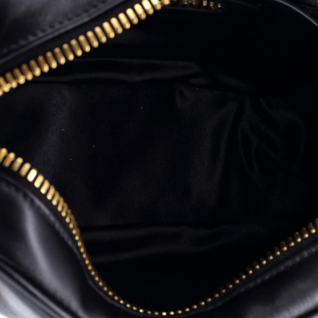 Leather Miu Logo Embossed Camera Bag - 5