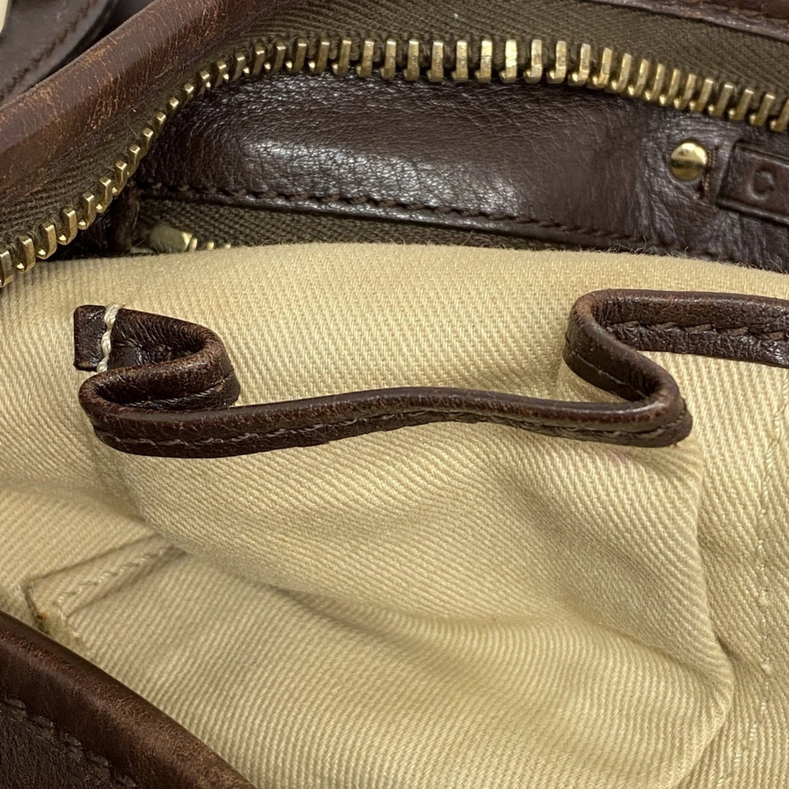 Leather Celine Handbag - 11