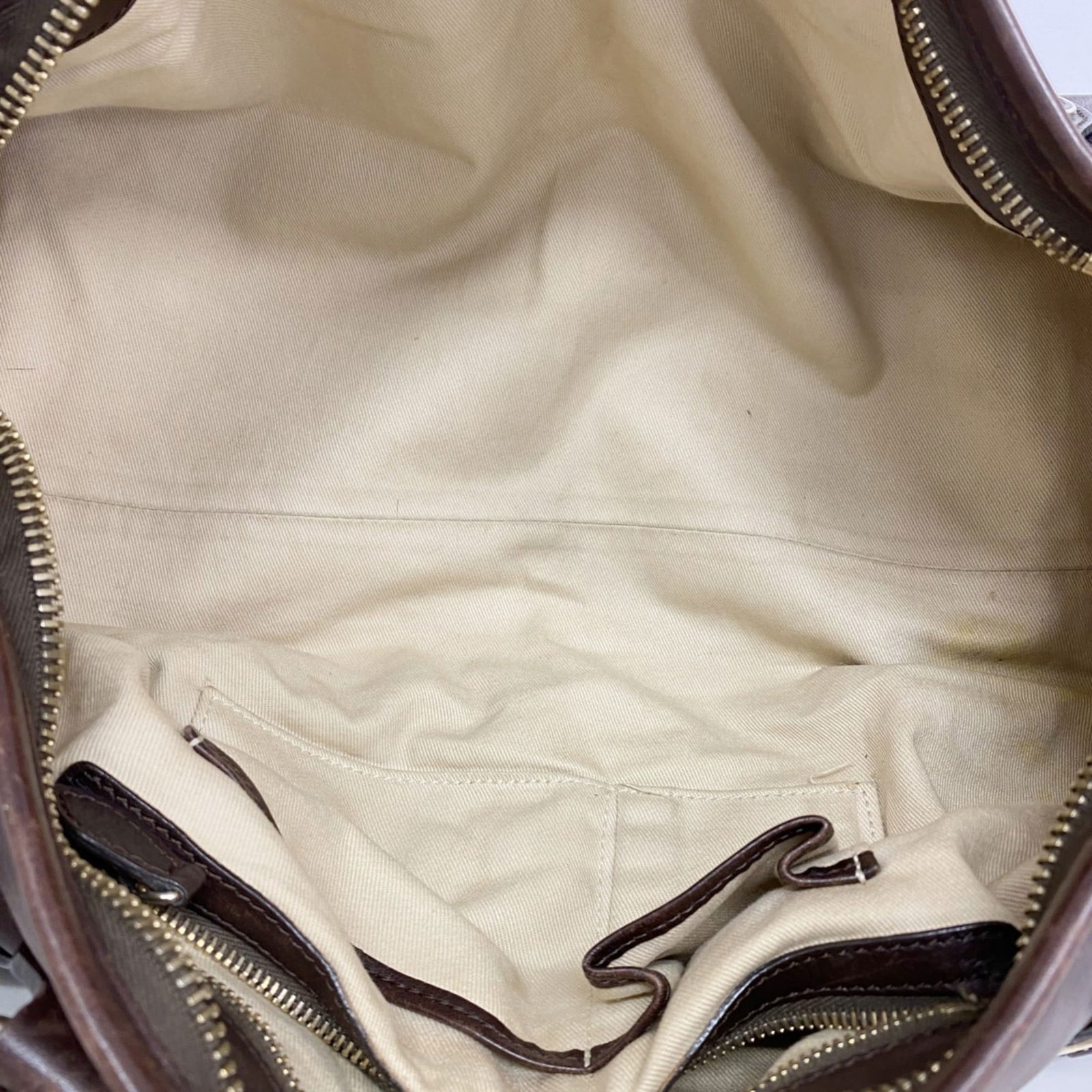 Leather Celine Handbag - 4