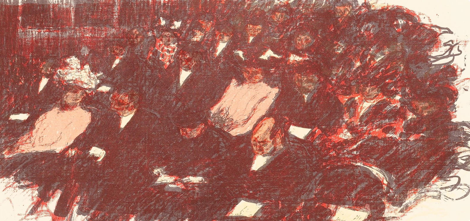 Lithograph - Pierre Bonnard - Au Thatre - Bonnard Lithographe - 2