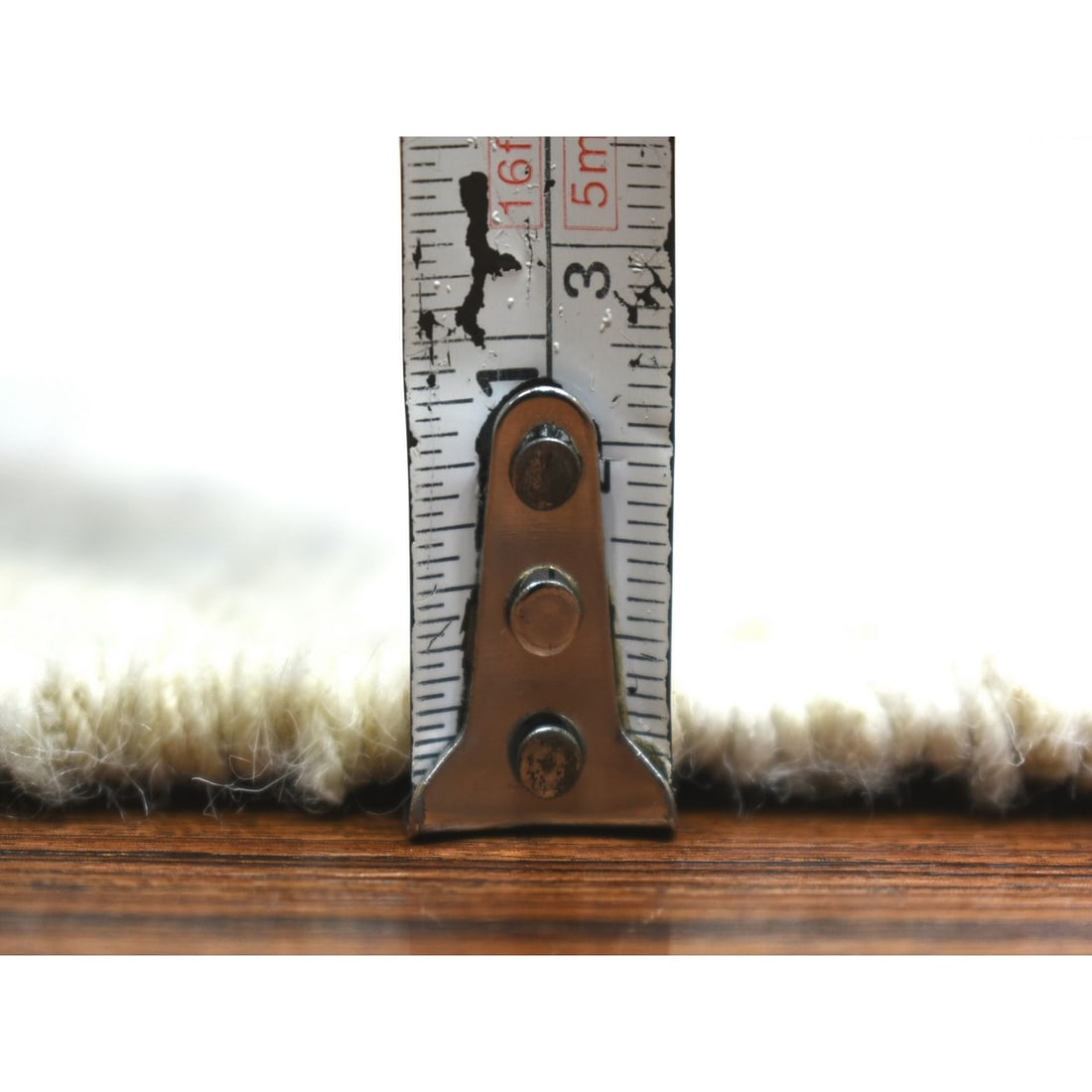 Rug 8'1"x9'8"Gray Afghan Angora Oushak Hand Knotted Natural Wool Oriental - 11