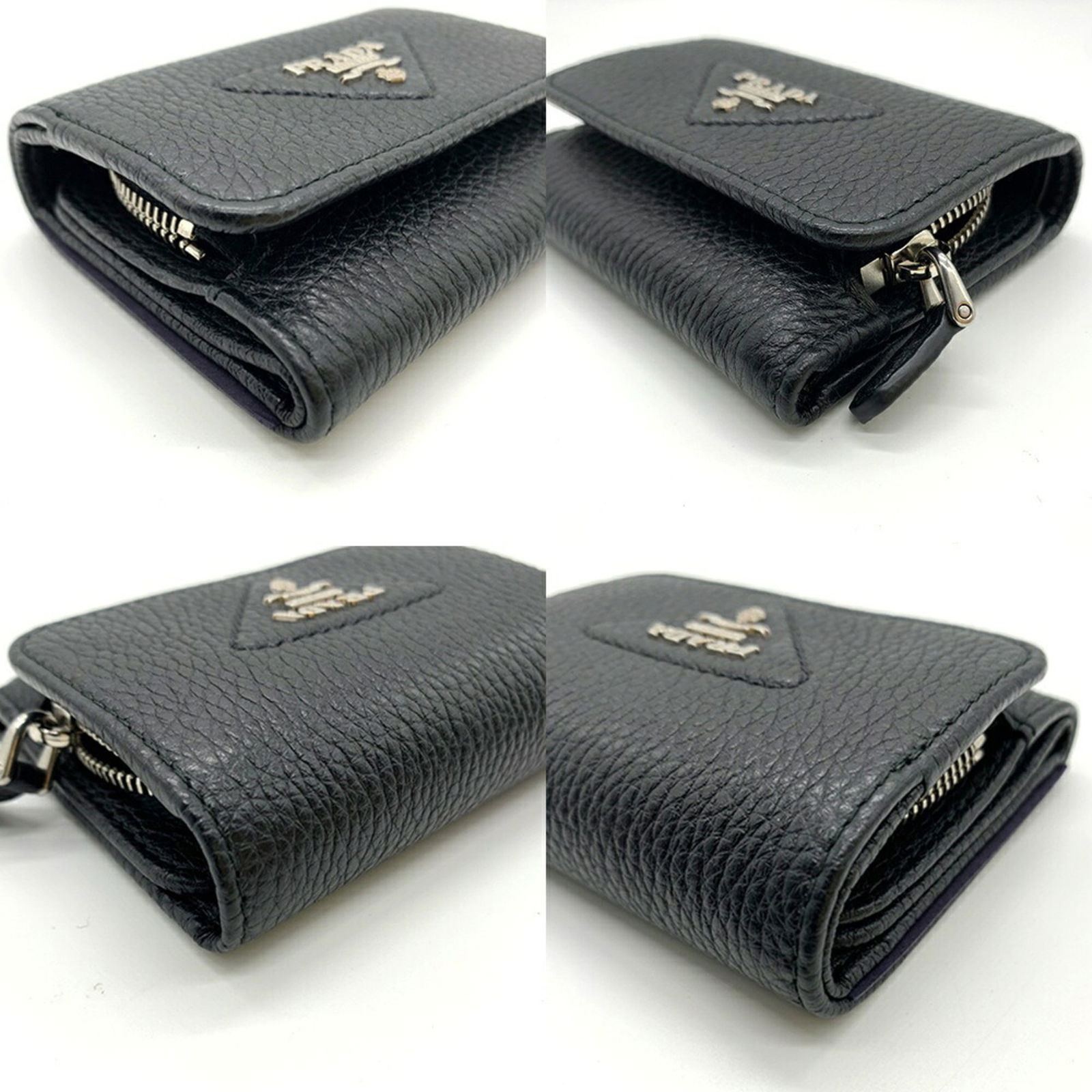 Leather Prada Wallet (Tri-Fold) - 3