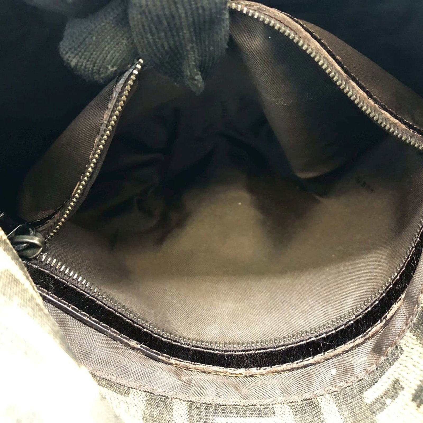 Shoulder Bag Canvas - Fendi Handbag - 12