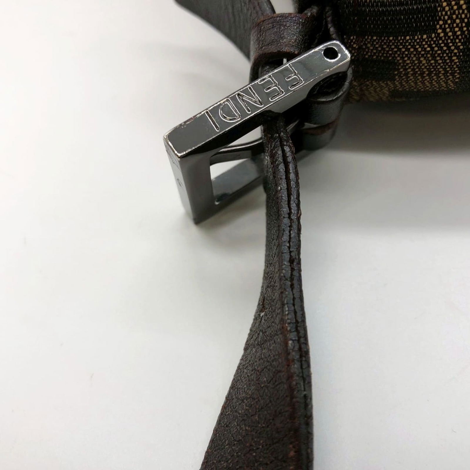 Shoulder Bag Canvas - Fendi Handbag - 7