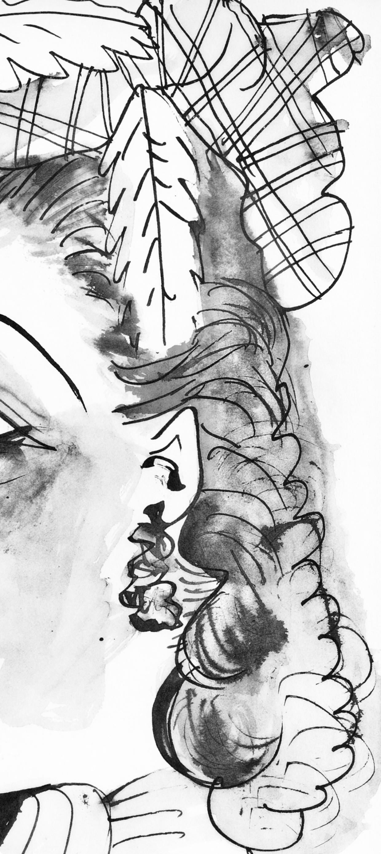 Collotype - Pablo Picasso - Profil de jeune fille en chapeau (Cramer 84; J./ S. 77) - 40 dessins de - 3