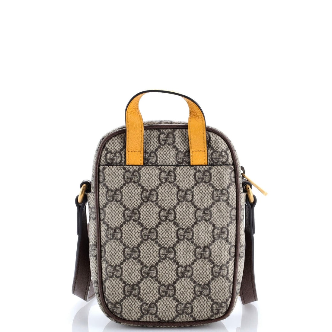 Mini Gucci Neo Vintage Top Handle Crossbody Bag GG Coated Canvas - 3