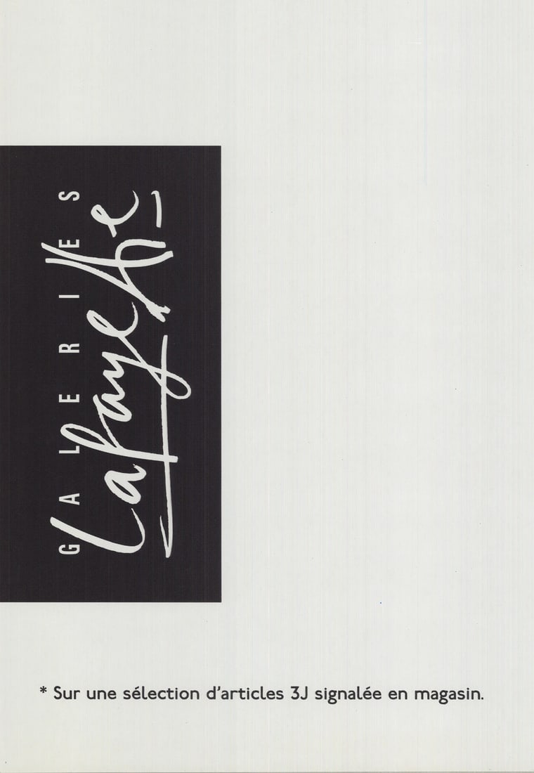 Whit JEAN-PAUL GOUDE Galeries Lafayette 32.5" x 38.75" Offset Lithograph Vintage - 3