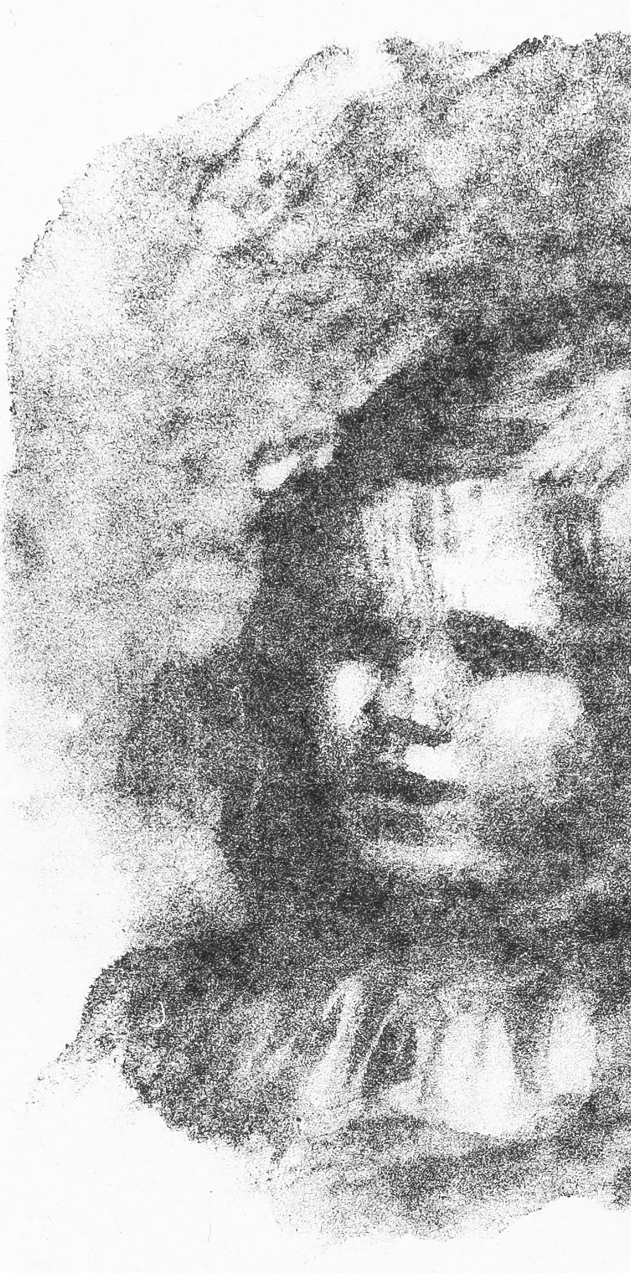 Lithograph - Pierre-Auguste Renoir - Claude Renoir tourn a gauche - Les Lithographies de Renoir - 3