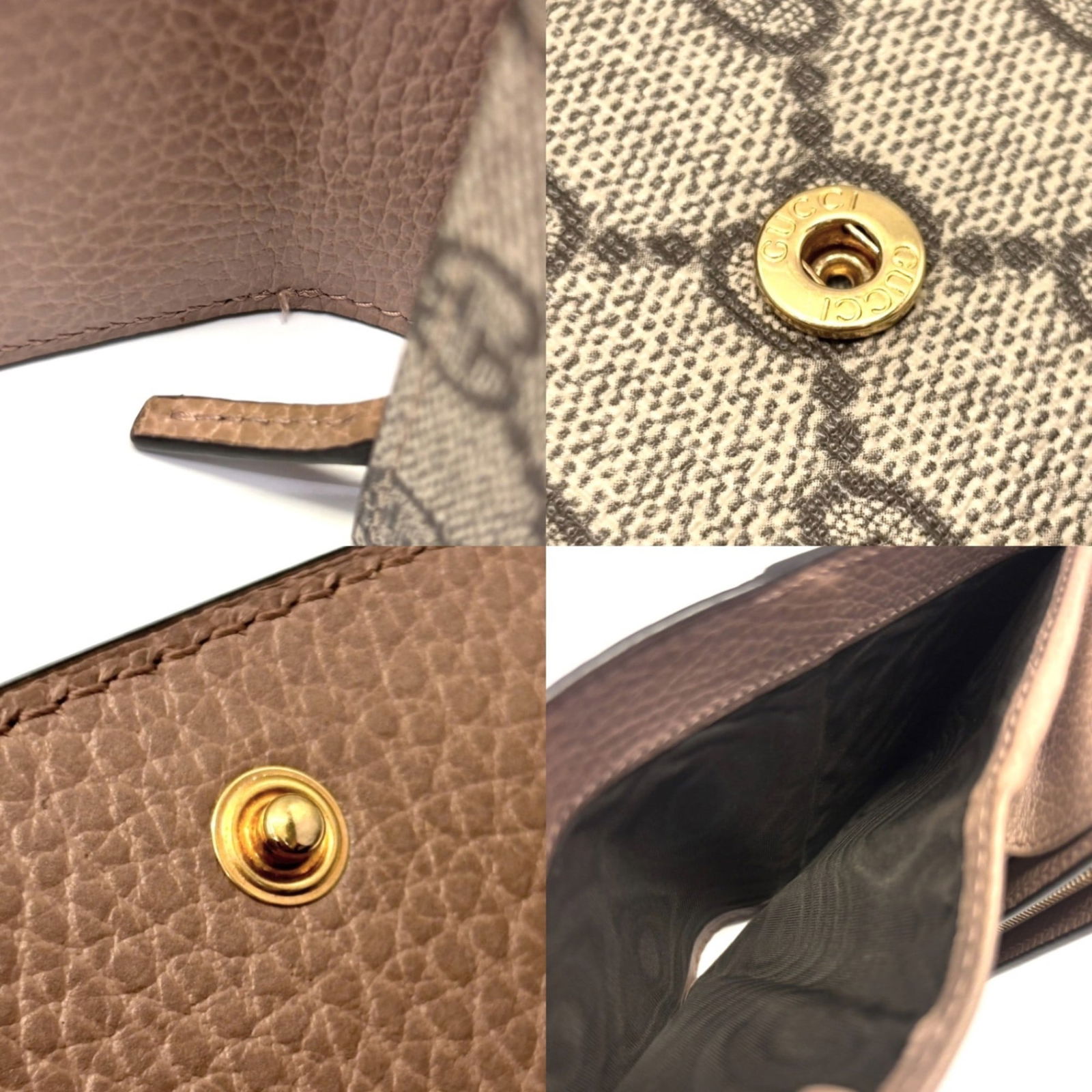 Leather - Gucci Wallet (Bi-Fold) Gg Supreme - 6