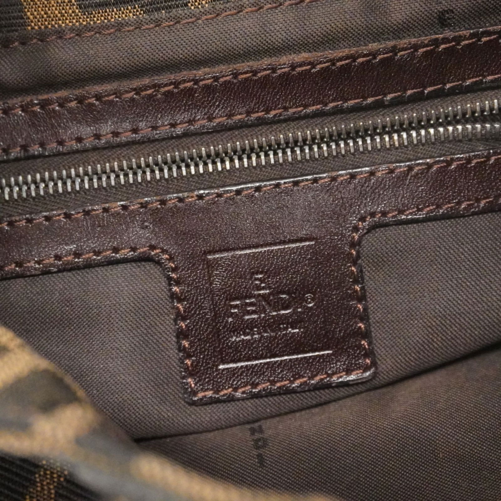 Canvas Fendi Handbag Nylon - 5