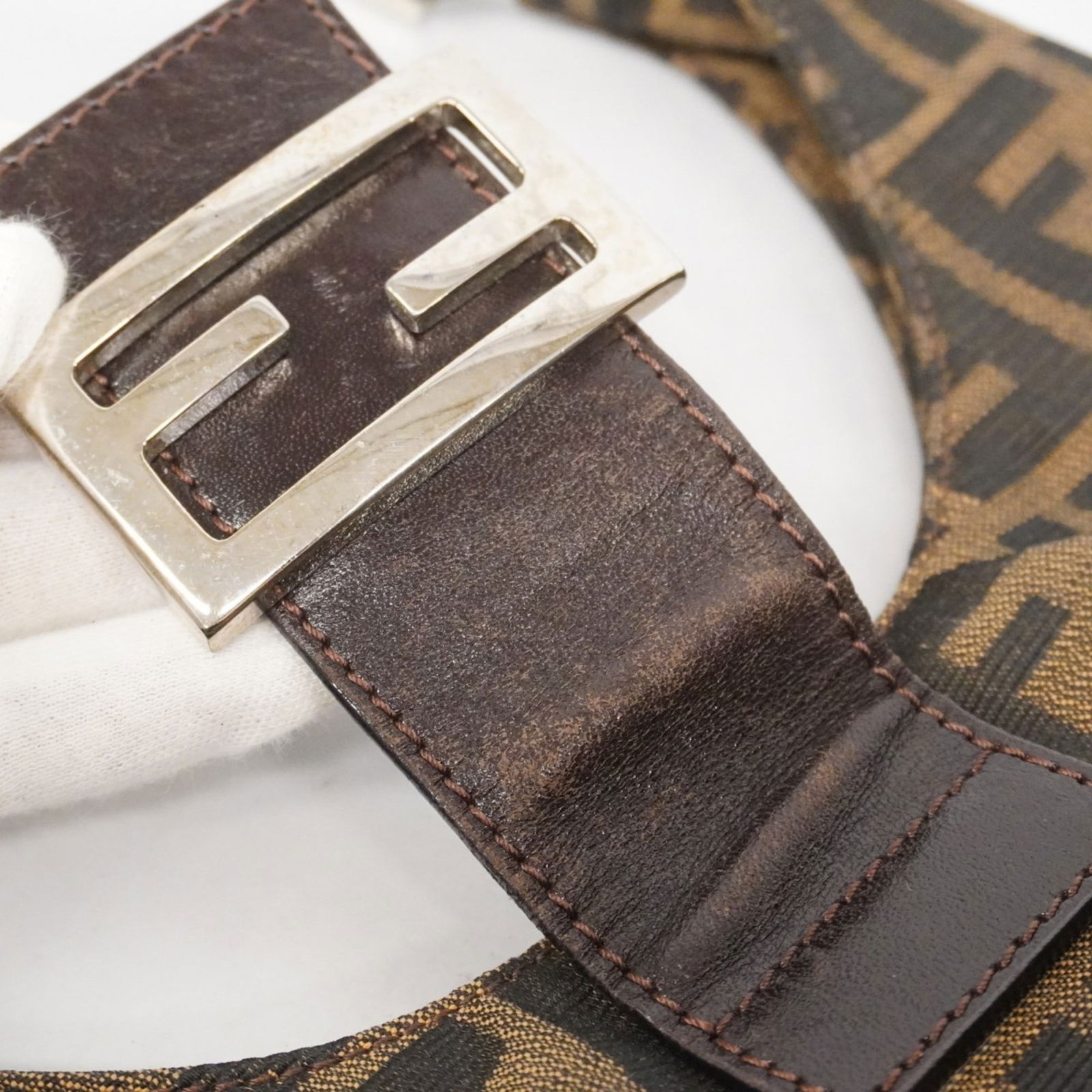 Canvas Fendi Handbag Nylon - 8