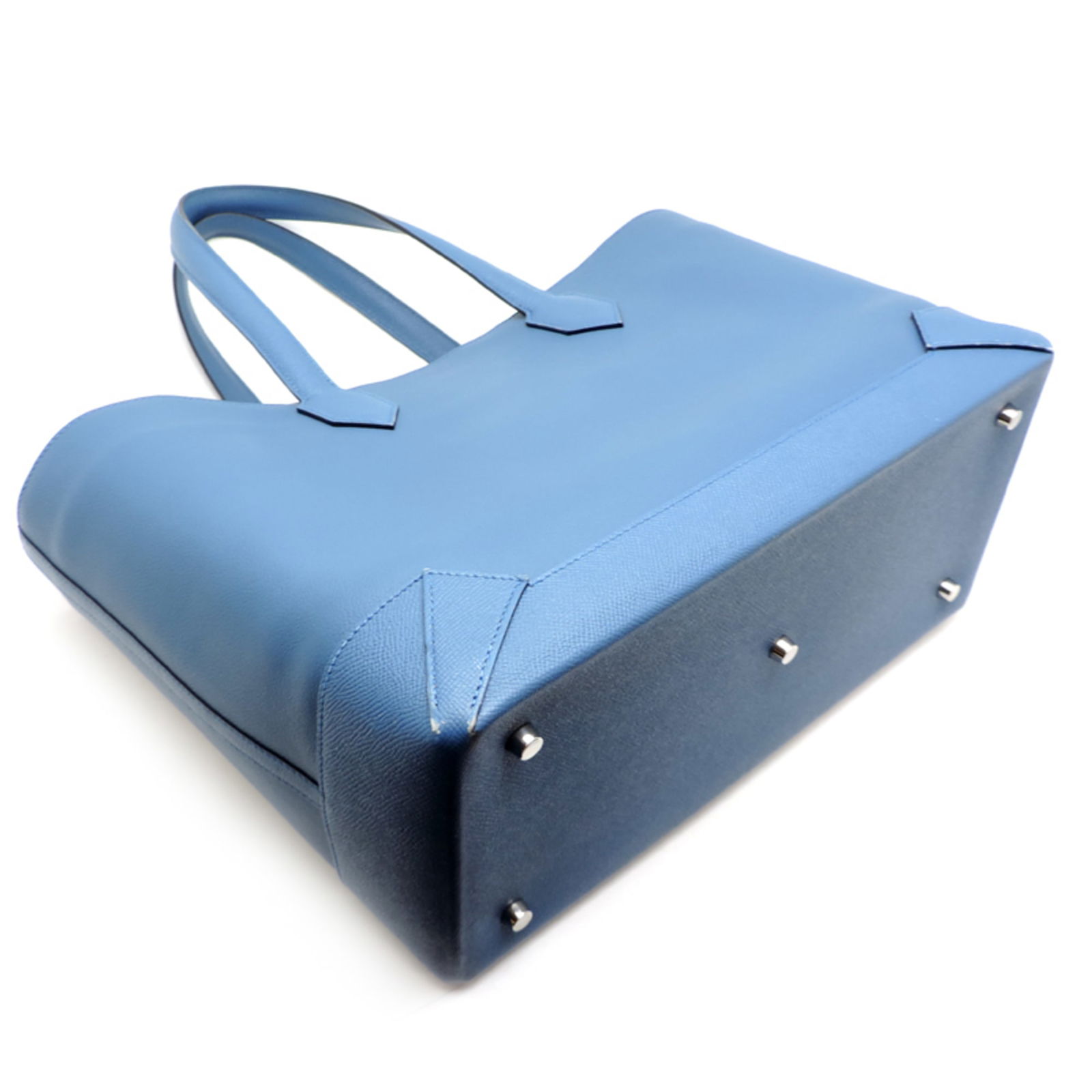 Leather Hermes Tote Bag Epsom - 4