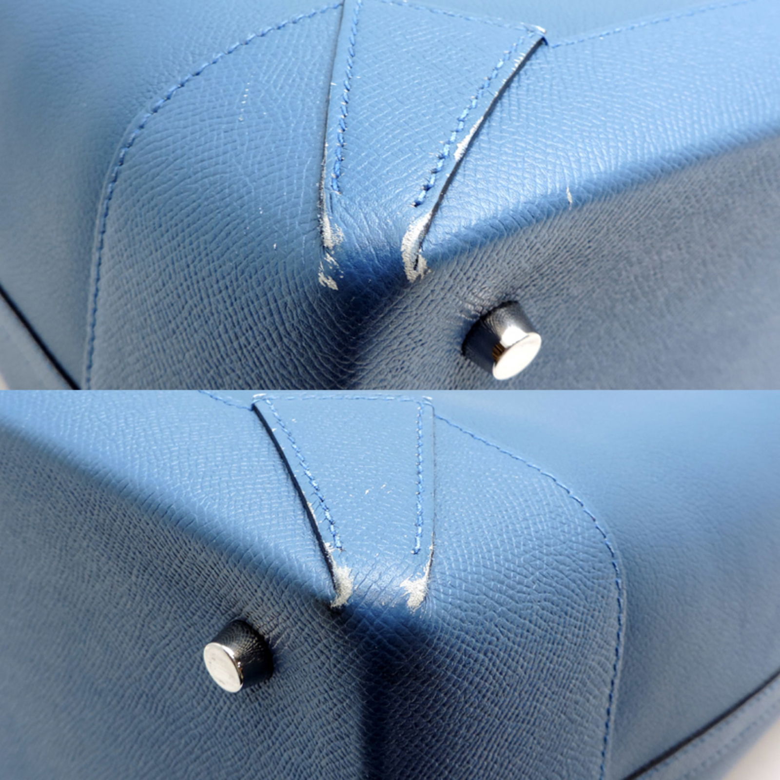 Leather Hermes Tote Bag Epsom - 7