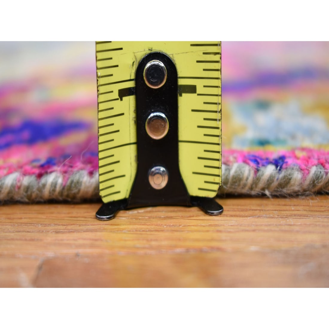 Rug 4'9"x6'7" THE LAVA Sari Silk With Textured Wool Hand Knotted - 6