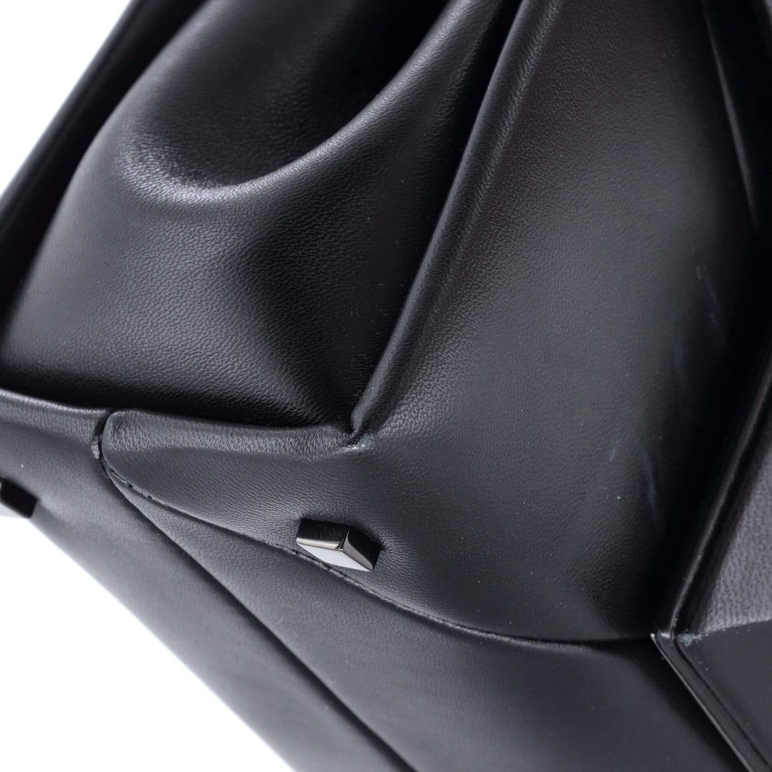 Mini Valentino Garavani One Stud Top Handle Flap Bag Leather - 6