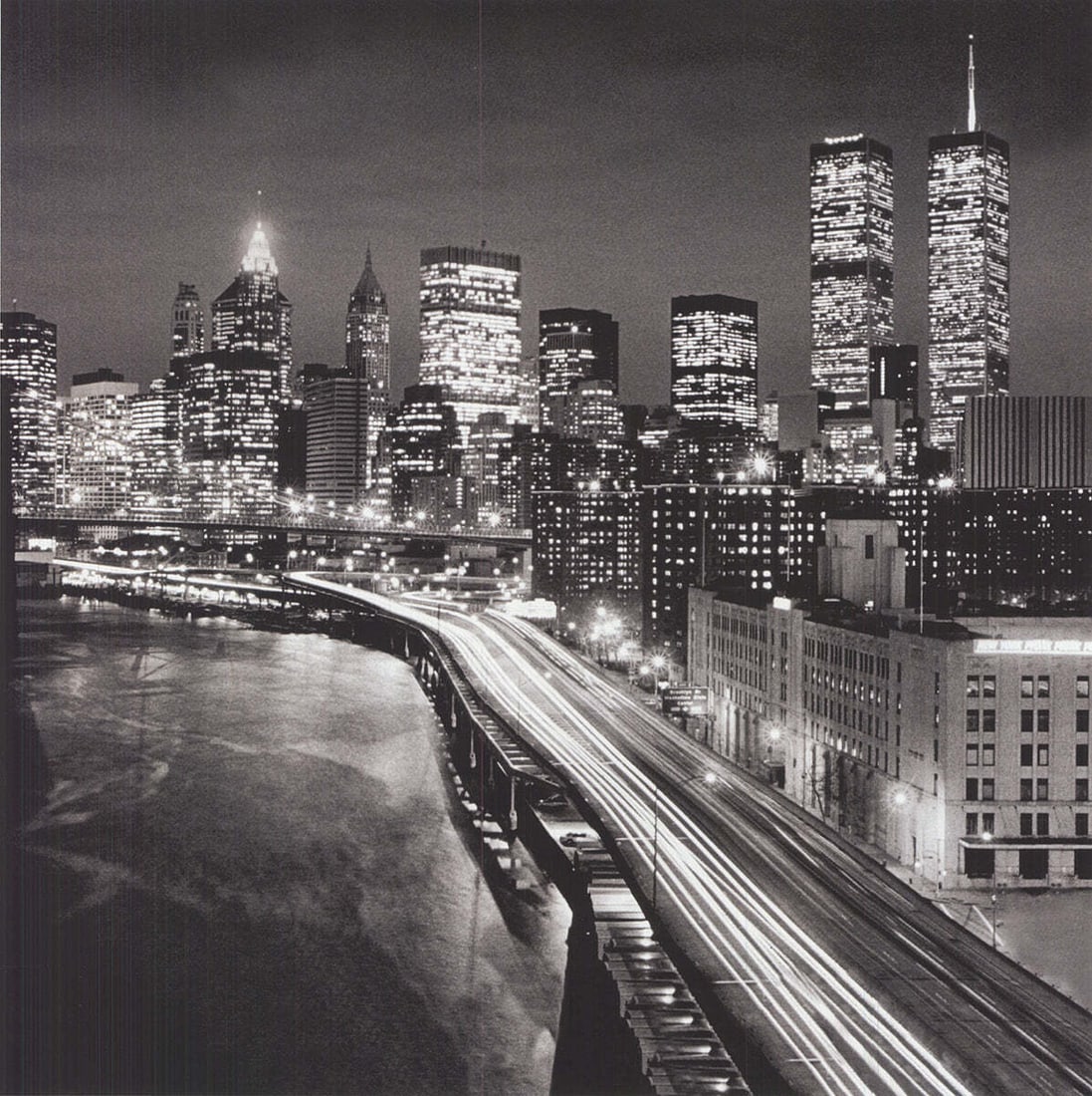 Phot ARTIST UNKNOWN New York City Skyline 15.75" x 15.75" Offset Lithograph 2003 - 2