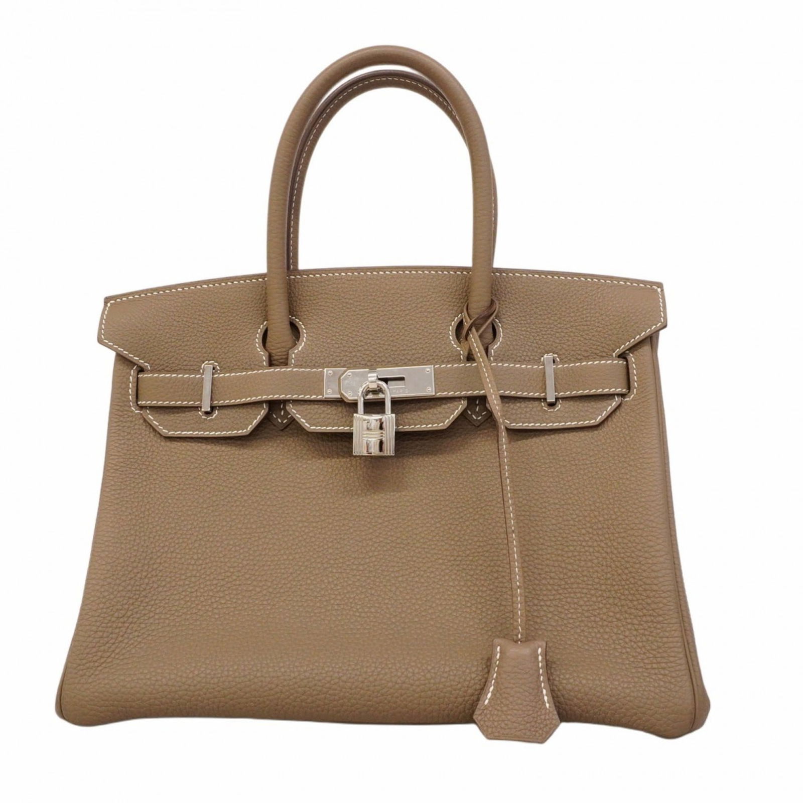 Leather Hermes Handbag Togo (1 of 16)