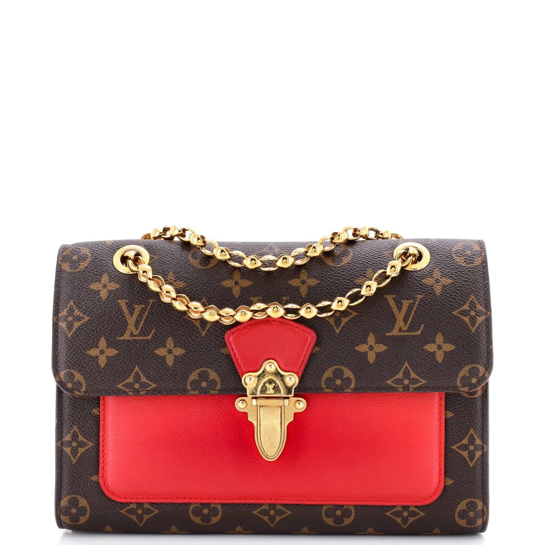 Leather Louis Vuitton Victoire Handbag Monogram Canvas and: Leather Louis Vuitton Victoire Handbag Monogram Canvas and This listing features Leather Louis Vuitton Victoire Handbag Monogram Canvas and. Item specifics are provided below. Item Specifics: Brand: L