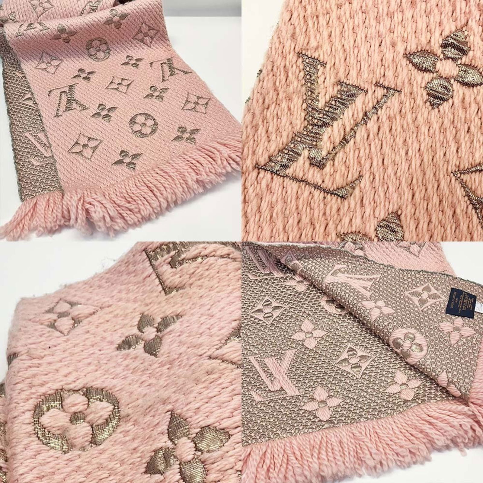 Polyester - Louis Vuitton Stole Wool - Silk - 4