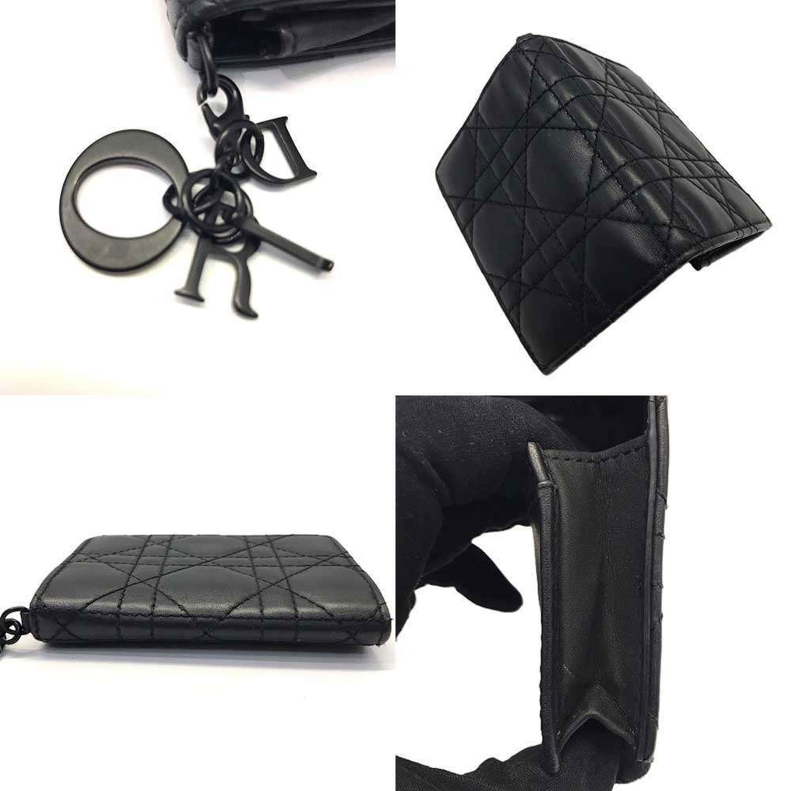 Leather Christian Dior Card Case - 4