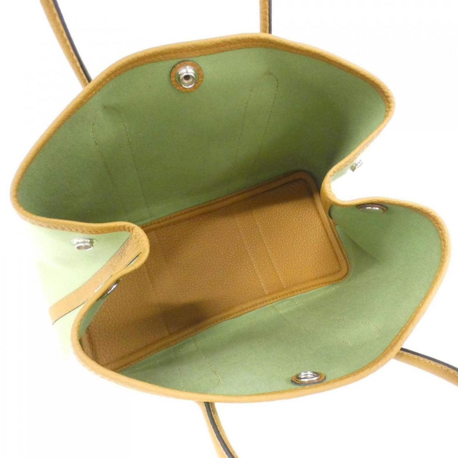 Negonda Leather - Hermes Handbag Toile Officier - 5