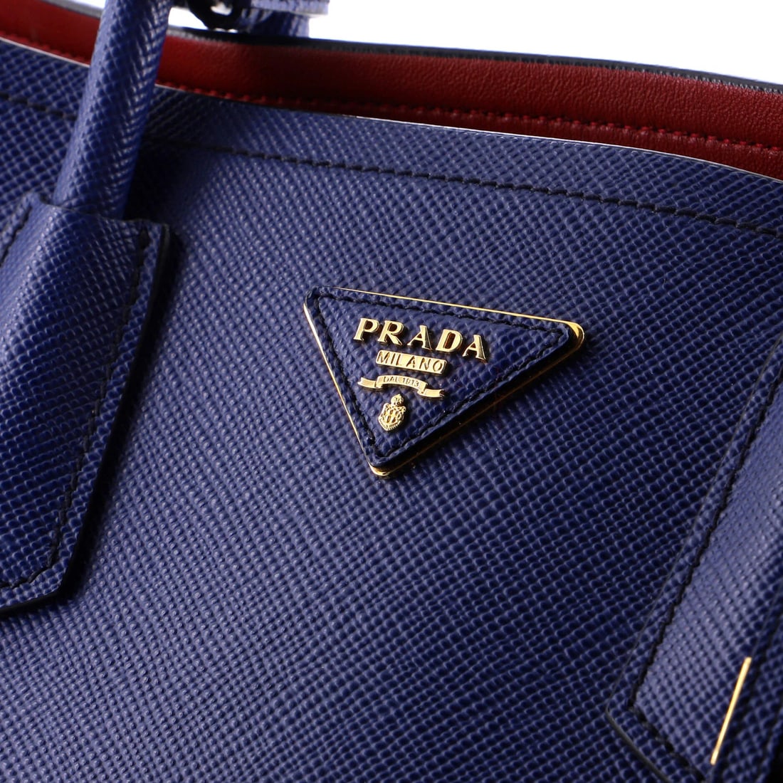 Medium Prada Cuir Double Tote Saffiano Leather - 7