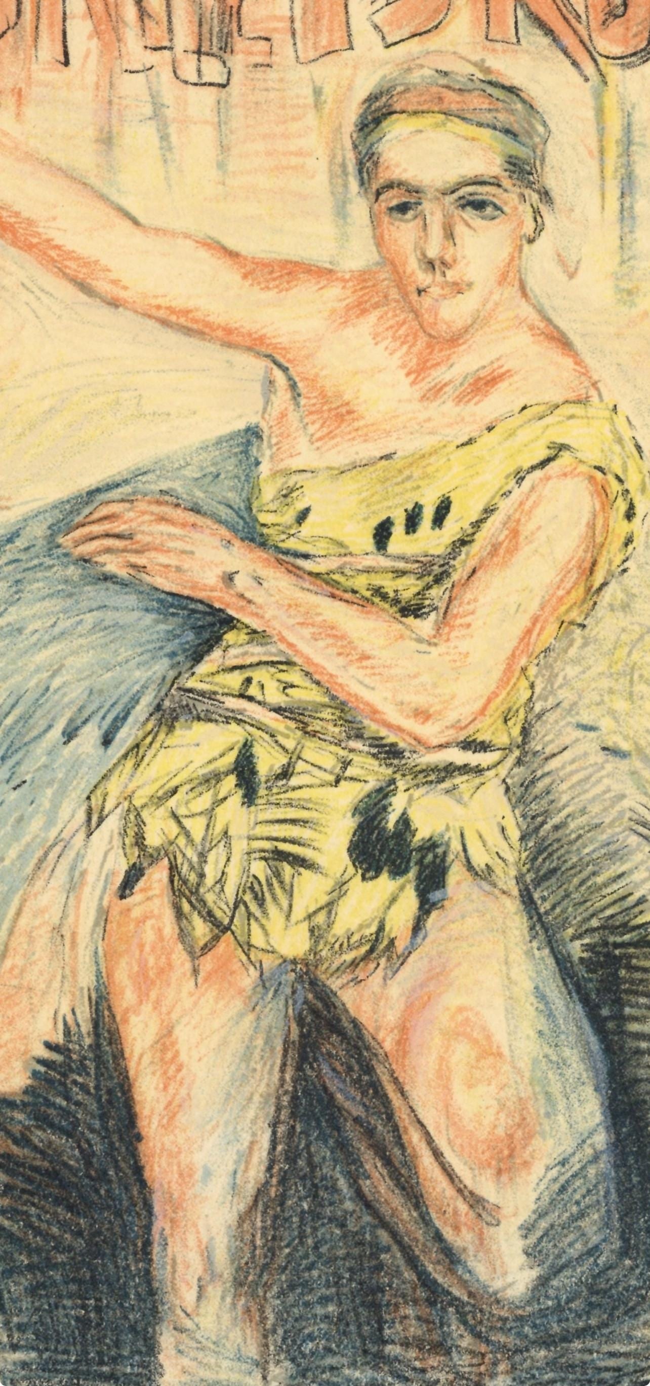 Lithograph - Pierre Bonnard - Affiche pour les Ballets Russes - Bonnard Lithographe - 2