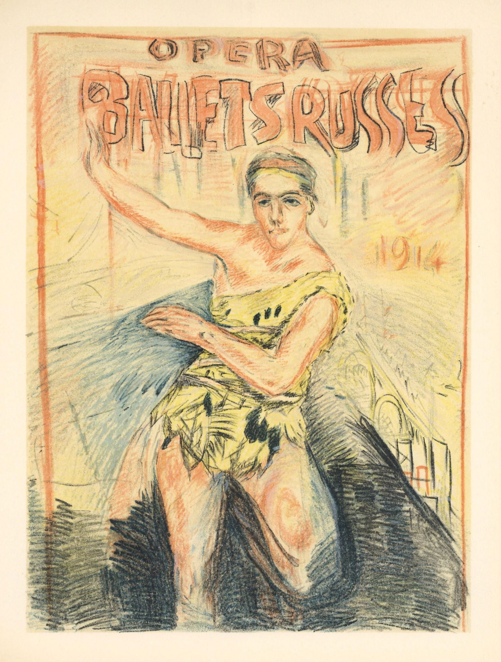 Lithograph - Pierre Bonnard - Affiche pour les Ballets Russes - Bonnard Lithographe - 5