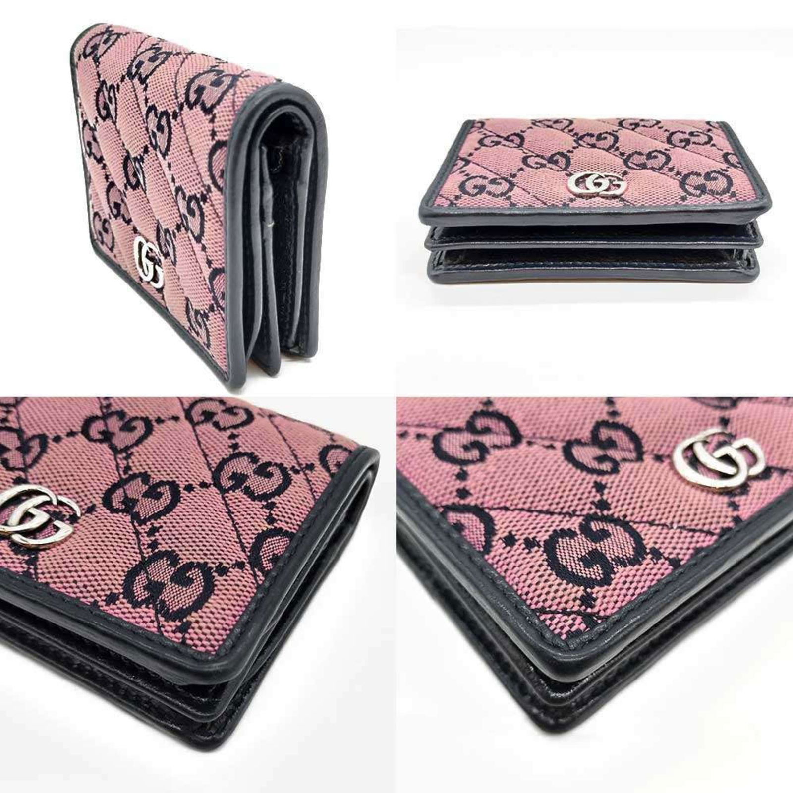 Leather - Gucci Wallet (Bi-Fold) Gg Canvas - 3