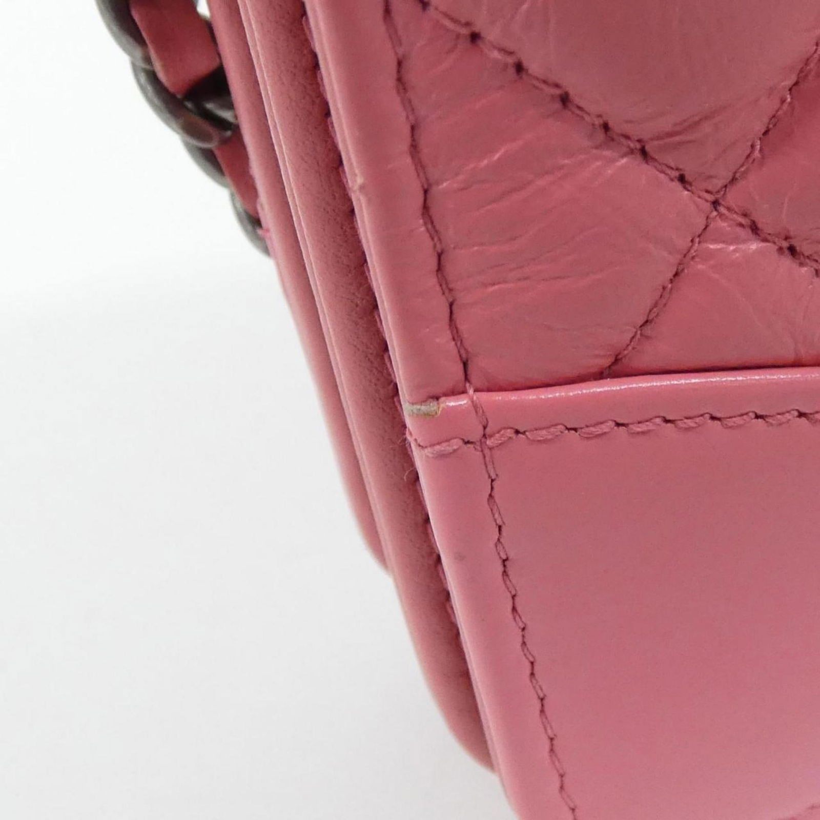 Leather Chanel Chain/ Shoulder Wallet - 4