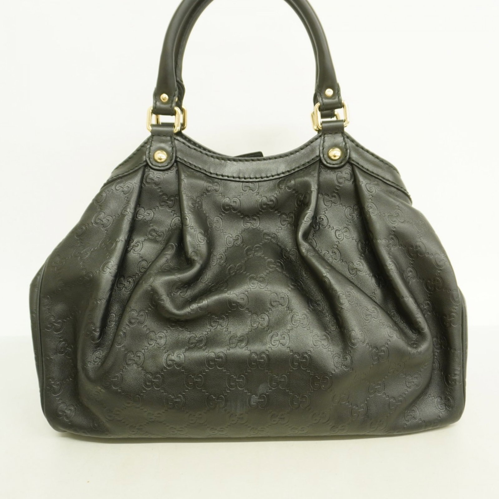Leather Gucci Handbag - 14