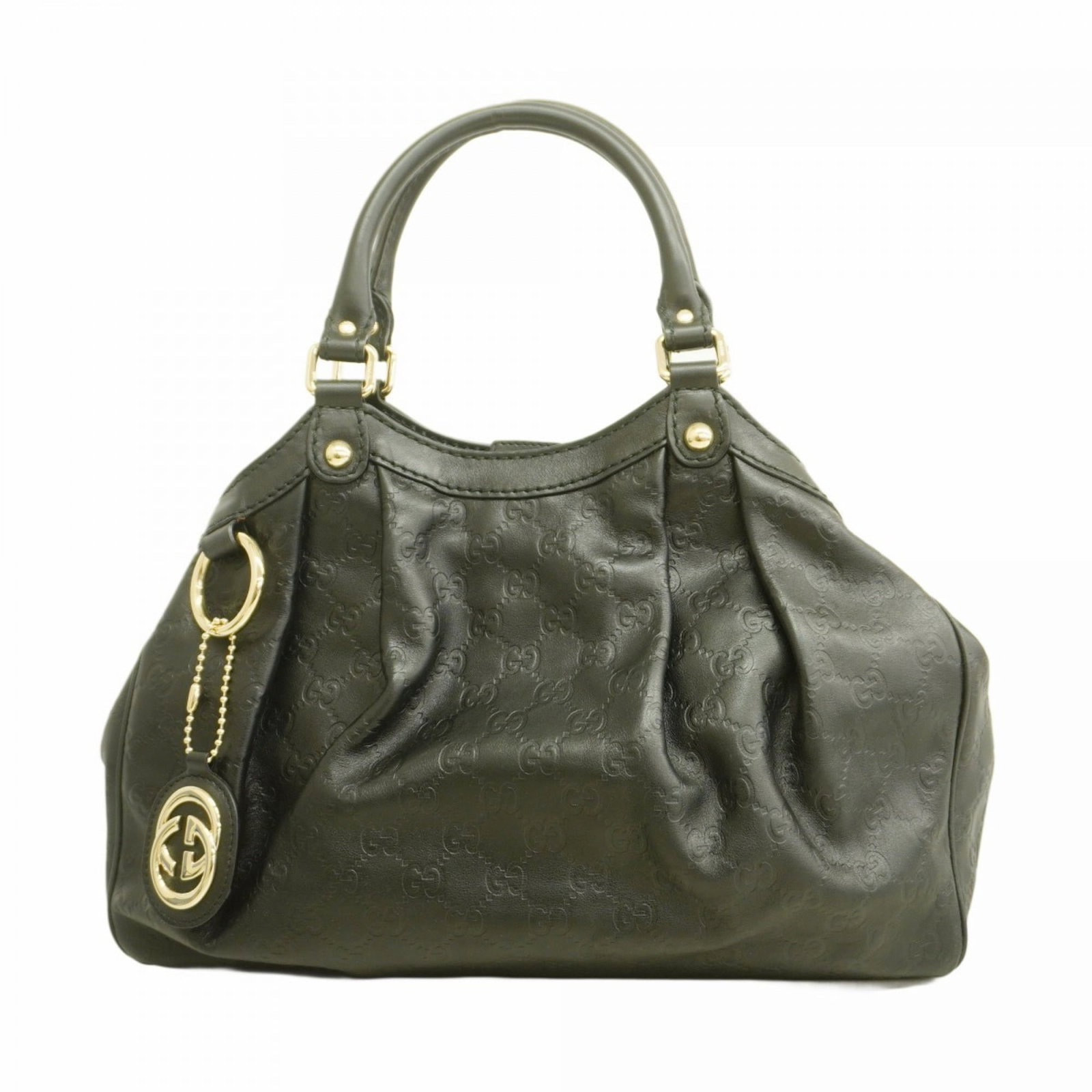 Leather Gucci Handbag (1 of 14)