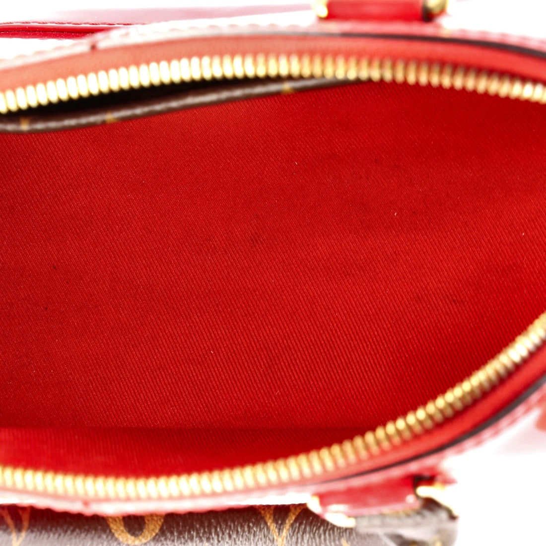 BB Louis Vuitton Alma Handbag Vernis with Monogram Canvas - 5