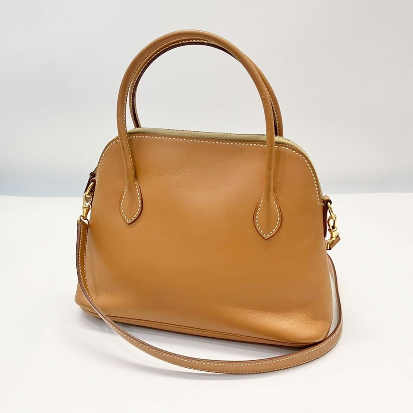 Shoulder Bag Leather - Hermes Handbag - 2