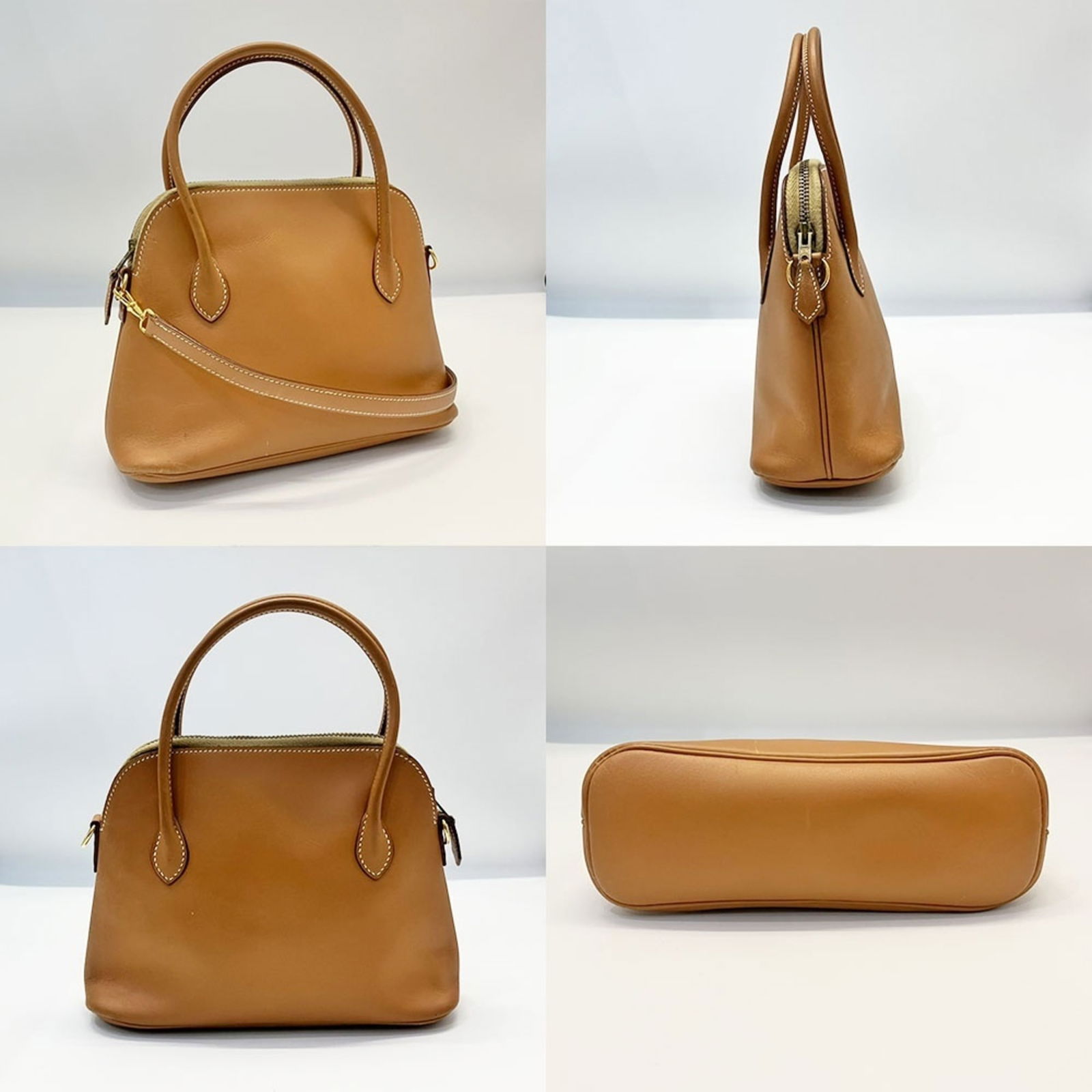 Shoulder Bag Leather - Hermes Handbag - 3