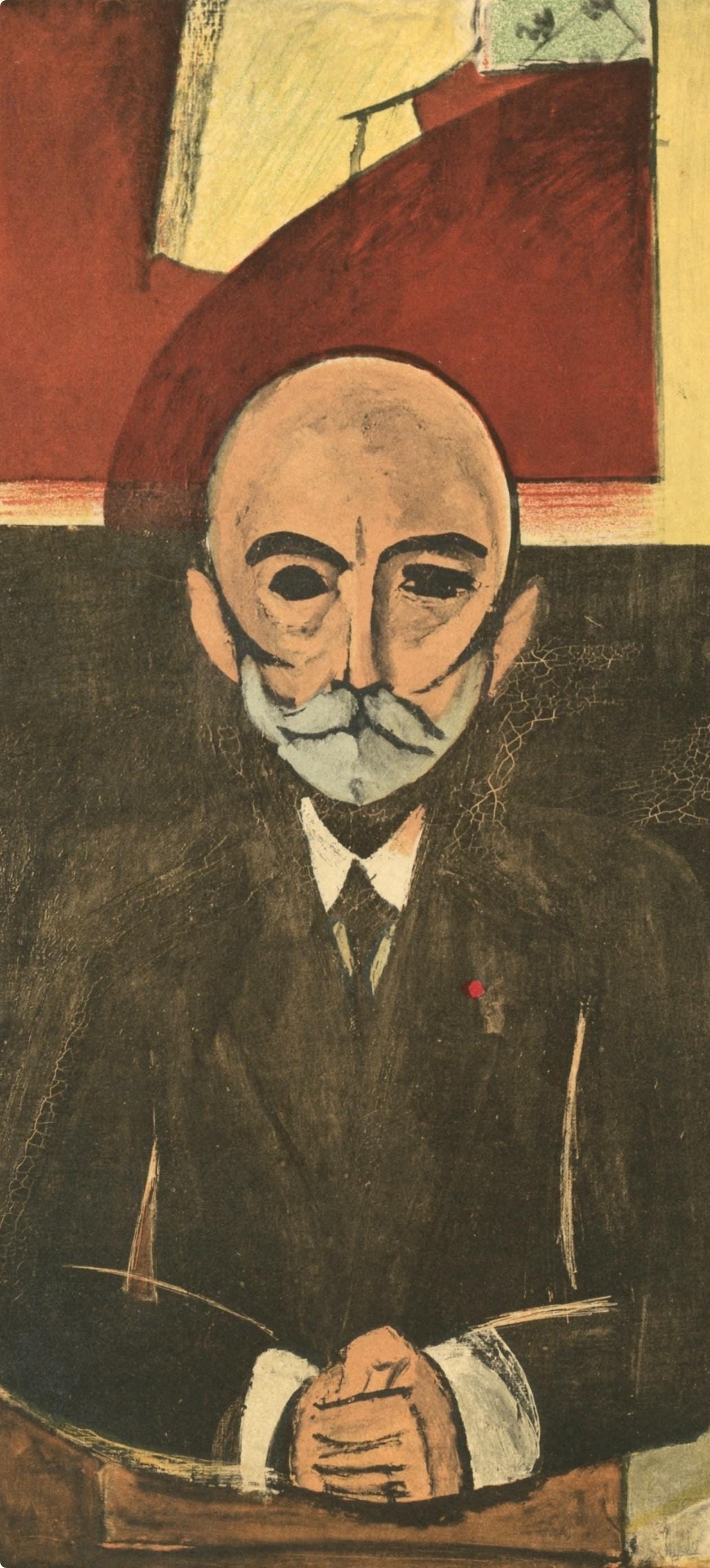 Lithograph - Henri Matisse - Auguste Pellerin - Portraits par Henri Matisse - 2